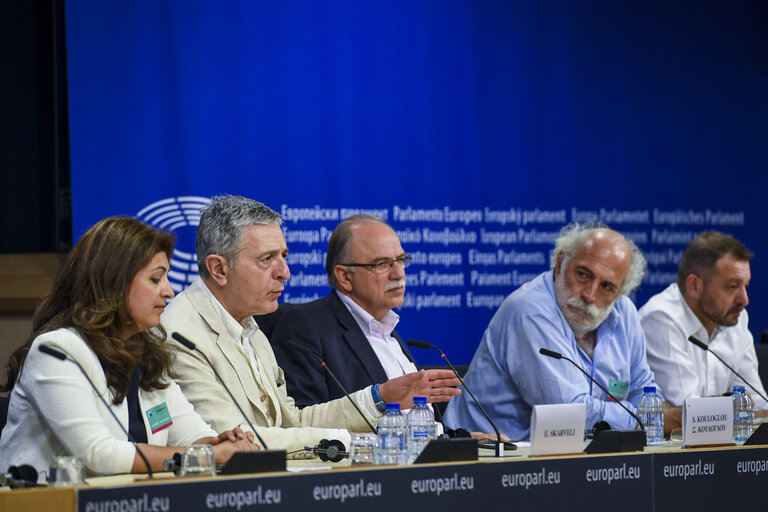 Fotografie 1: Press conference on ' Greece a la carte '