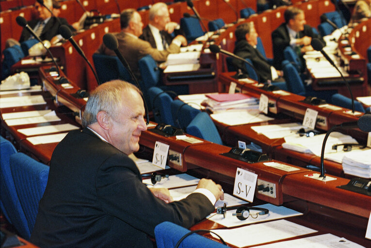 Plenary session in Strasbourg