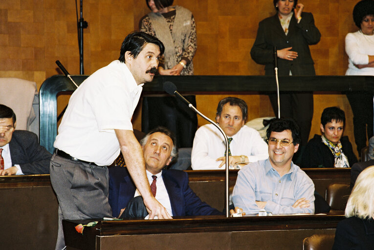 Fotografia 8: Newly appointed Secretary General meets with the EP staff in Luxembourg