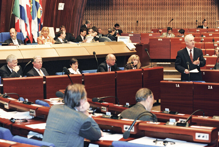 Fotografie 16: Plenary Session in Strasbourg. End of the Irish Presidency of the EU