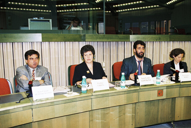 Nuotrauka 7: Meeting with socialist group MEPs in Strasbourg