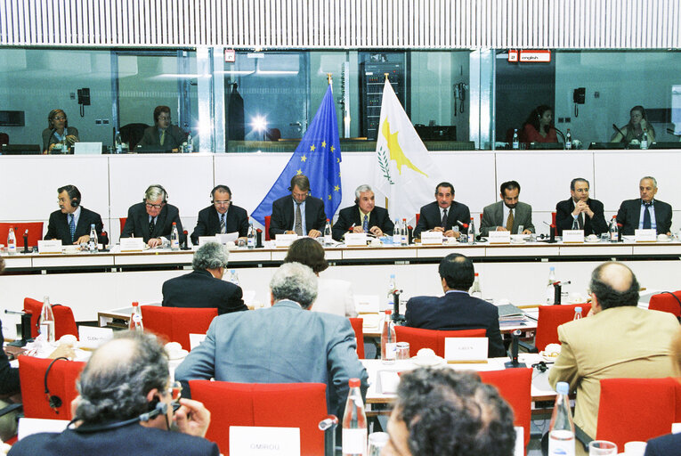 Fotografia 6: EP-Cyprus Joint Committee meeting in Brussels