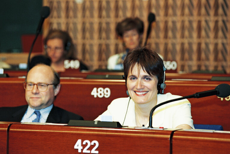 Nuotrauka 3: MEP Anne Christine POISSON attends plenary session in Strasbourg