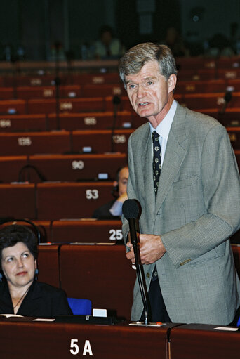 Fotografija 9: Plenary session in Strasbourg - Presentation of the Luxembourg Presidency work programme