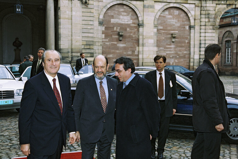 Fotogrāfija 5: The President of Austria makes an official visit to the EP in Strasbourg