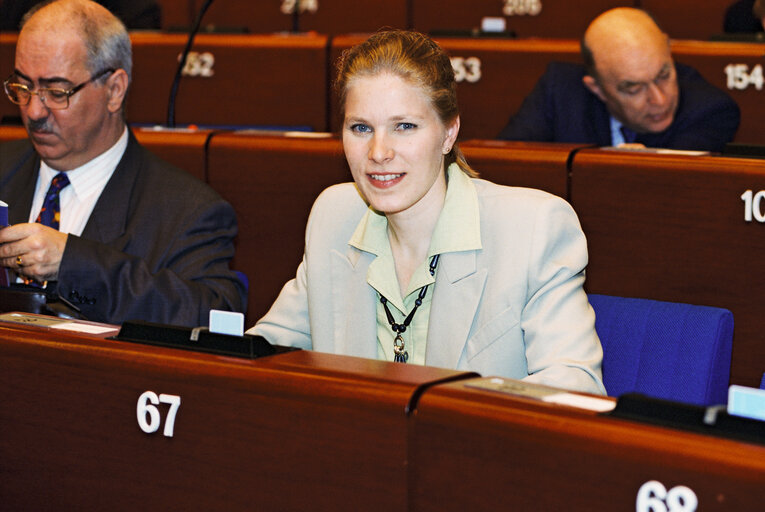 Fotografie 7: MEP Marjo MATIKAINEN-KALLSTROM at the European Parliament in Strasbourg