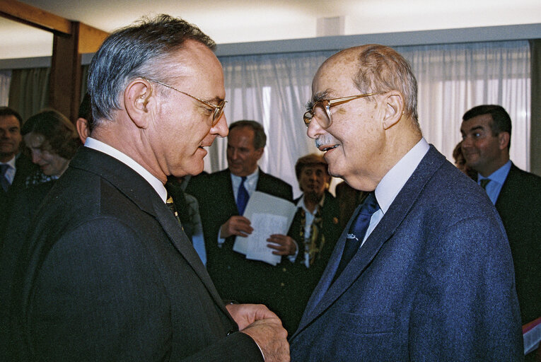 Reception on the occasion of Otto von Habsburg's birthday in the European Parliament