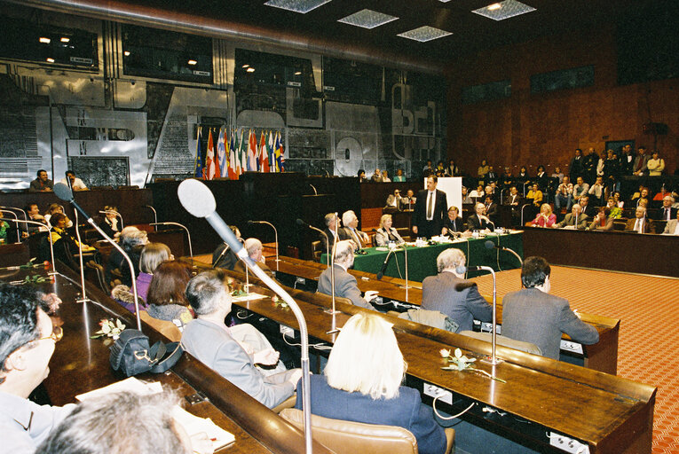 Fotografia 31: Newly appointed Secretary General meets with the EP staff in Luxembourg