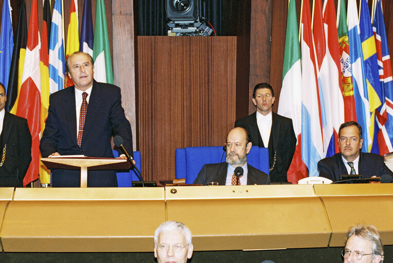 Fotogrāfija 35: The President of Austria makes an official visit to the EP in Strasbourg