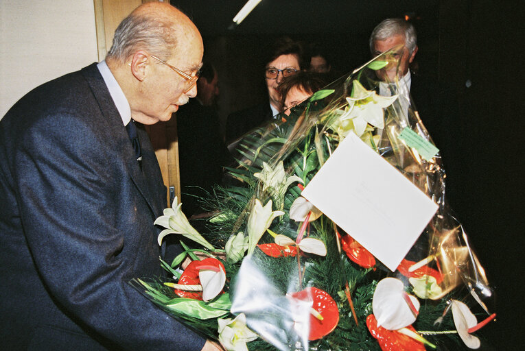 Reception on the occasion of Otto von Habsburg's birthday in the European Parliament