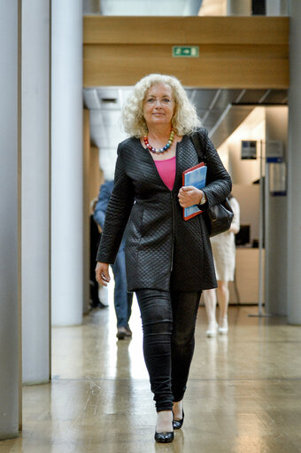 Photo 22 : Karin KADENBACH in the European Parliament in Strasbourg