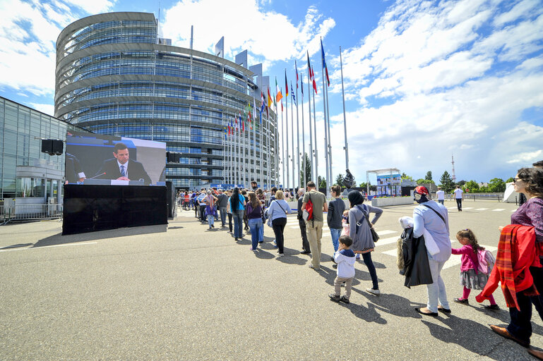 Fotó 41: Open Day of the European institutions 2017 - Strasbourg -   Animation photo