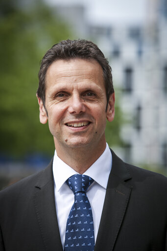 Fotografia 12: Bernd KOLMEL in the European Parliament in Brussels