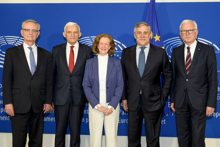 Antonio TAJANI - EP President meets with former EP Presidents