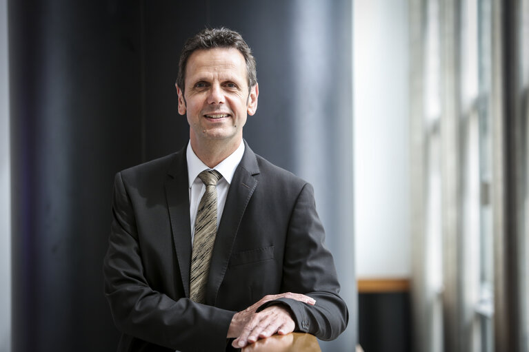 Fotografie 23: Bernd KOLMEL in the European Parliament in Brussels