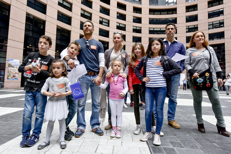 Foto 15: Open Day of the European institutions 2017 - Strasbourg -   Animation photo