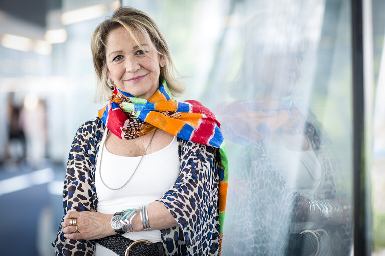 Inmaculada RODRÍGUEZ-PIÑERO FERNÁNDEZ in the European Paliament in Brussels