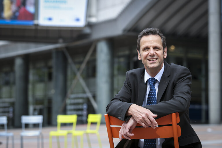 Fotografia 5: Bernd KOLMEL in the European Parliament in Brussels