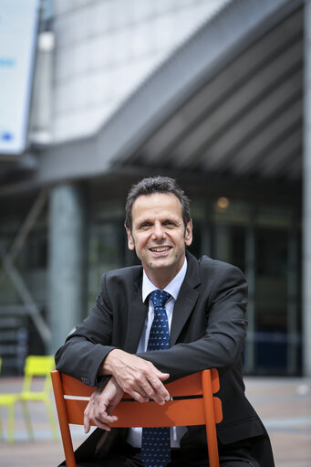 Fotografie 4: Bernd KOLMEL in the European Parliament in Brussels