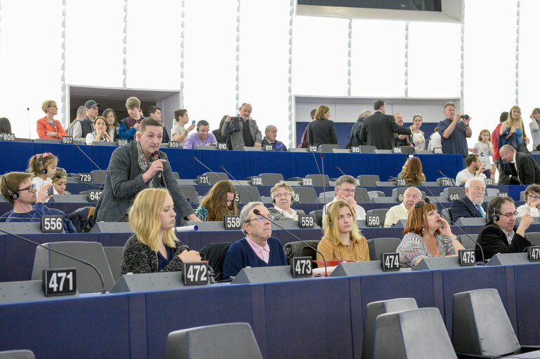 Open Day of the European institutions 2017 - Strasbourg -   Animation photo