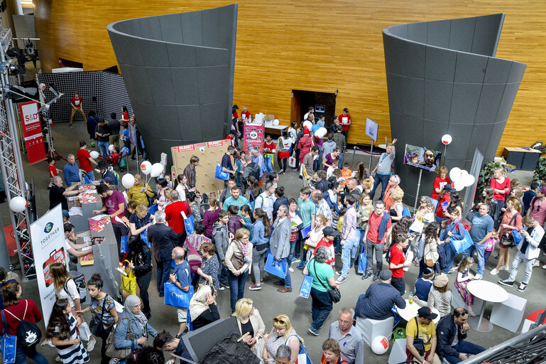 Fotografie 43: Open Day of the European institutions 2017 - Strasbourg -   Animation photo