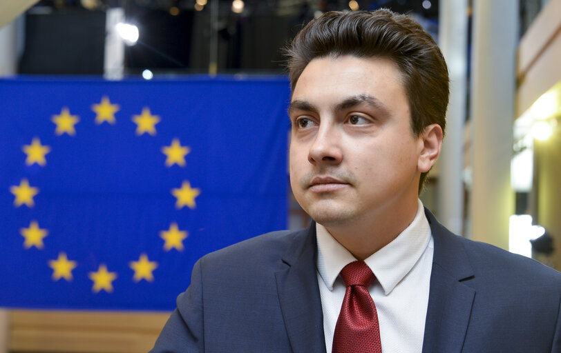 Снимка 10: Momchil NEKOV in the European Parliament in Strasbourg