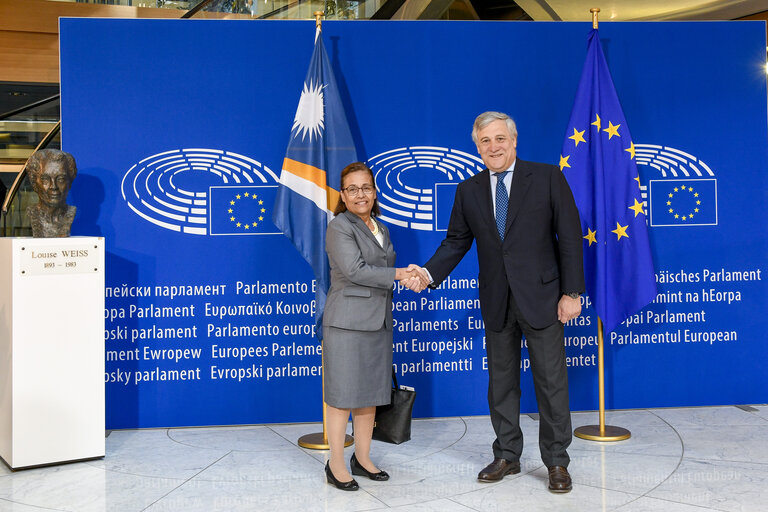 Fotografie 8: Official visit of President of the Republic of the Marshall Islands to the European Parliament in Strasbourg