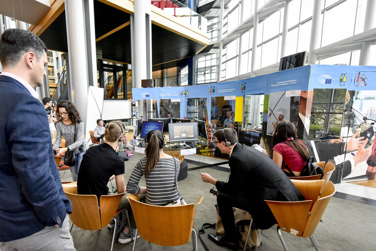 Fotó 29: Open Day of the European institutions 2017 - Strasbourg -   Animation photo