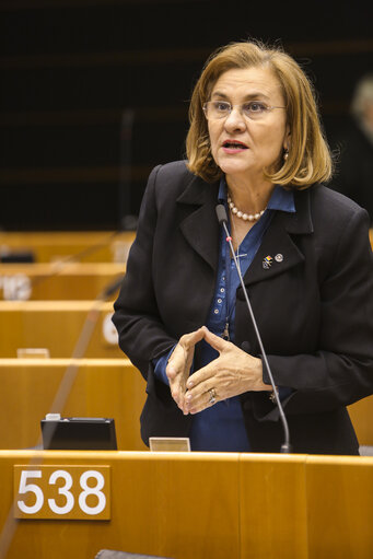 Fotografie 27: Plenary session - Week 17 2017 in BrusselsVOTES followed by explanations of votes