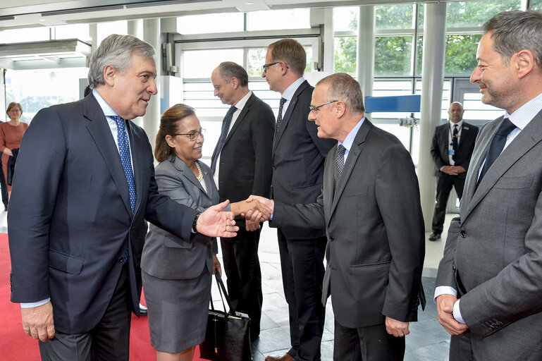 Снимка 7: Official visit of President of the Republic of the Marshall Islands to the European Parliament in Strasbourg