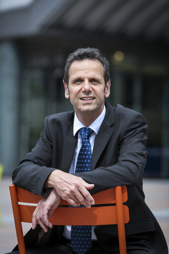 Fotografie 3: Bernd KOLMEL in the European Parliament in Brussels