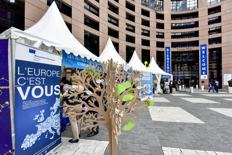 Open Day of the European institutions 2017 - Strasbourg -   Animation photo