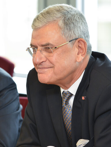 Fotogrāfija 1: Meeting with Volkan BOZKIR, minister for EU Affairs of Turkey