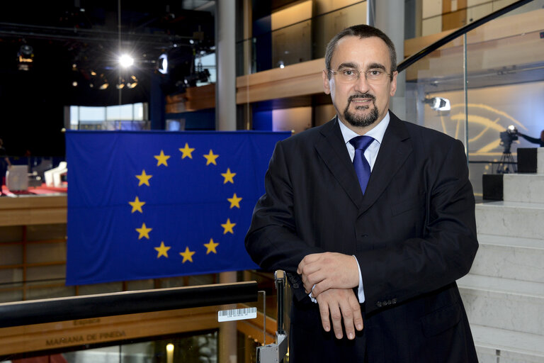 Fotó 10: Pavel POC in the European Parliament in Strasbourg