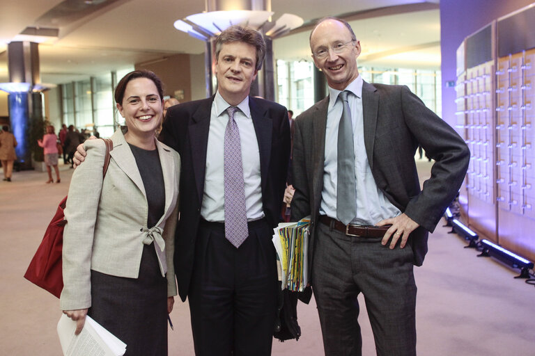 Fotografija 3: Arrival of Commissioner-designate for Financial Stability, Financial Services and Capital Markets Union