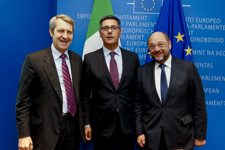 Foto 6: Martin SCHULZ - EP President LEX signing