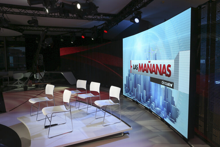 Photo 10 : Vox Box Studio set up for Spanish TV programme Las Mananas de Cuatro