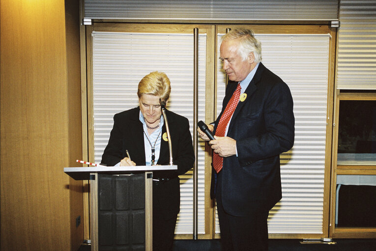 Meeting at the European Parliament