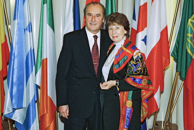 Fotogrāfija 33: The President of Austria makes an official visit to the EP in Strasbourg