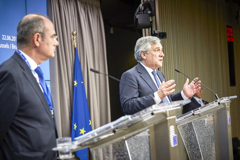 Photo 1: European Council 22 June 2017 - Press Conference