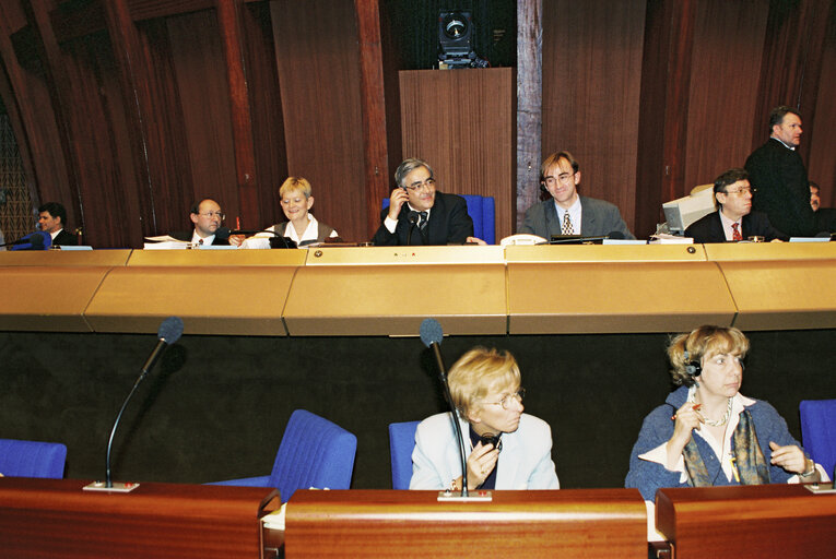 Suriet 9: MEP Luis MARINHO in Plenary Session in Strasbourg