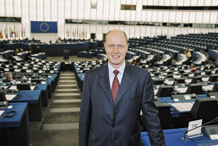 Fotogrāfija 16: MEP Carl LANG at the European Parliament in Strasbourg