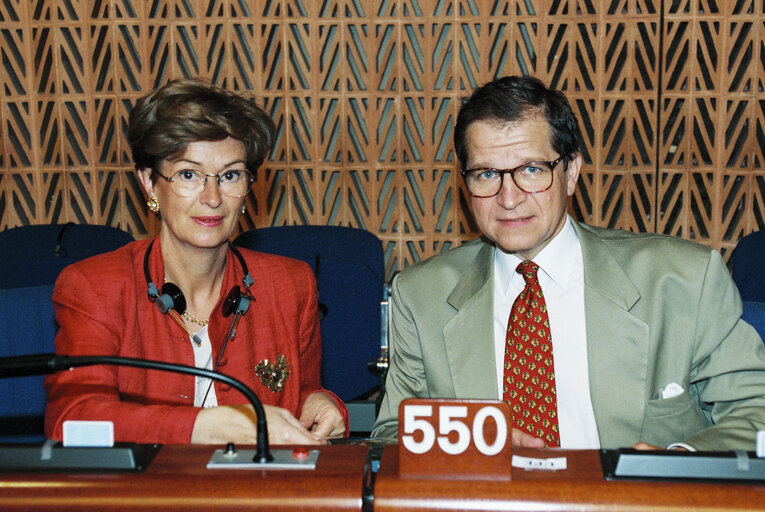 Valokuva 8: Plenary session in Strasbourg