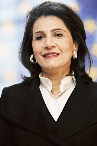 MEP Rodi KRATSA-TSAGAROPOIULOU   at the European Parliament in Strasbourg