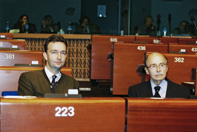 Fotografi 8: Plenary session in Strasbourg