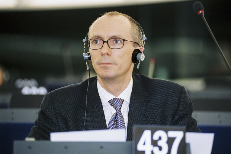 Zdjęcie 3: MEP Aldis KUSKIS at the European Parliament in Strasbourg