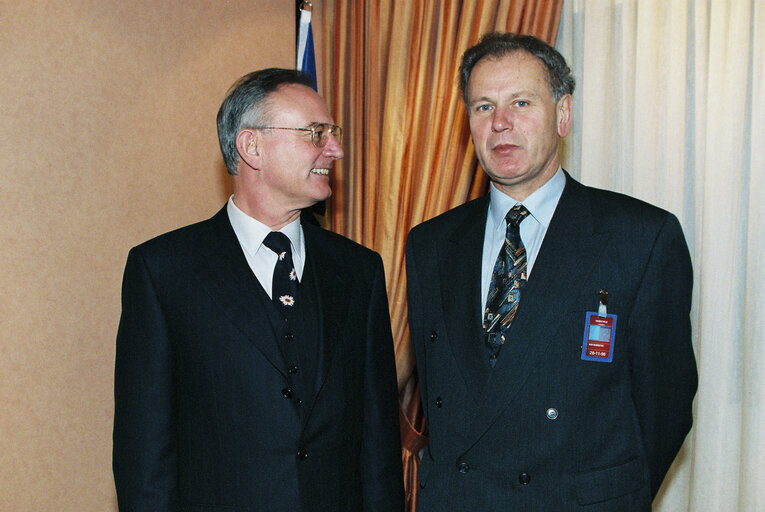 Foto 4: EP President meets with the President of the European Court of Auditors (ECA)