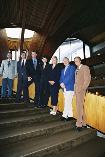 Fotogrāfija 3: Austrian NA MEPs with Susanne RIESS-PASSER