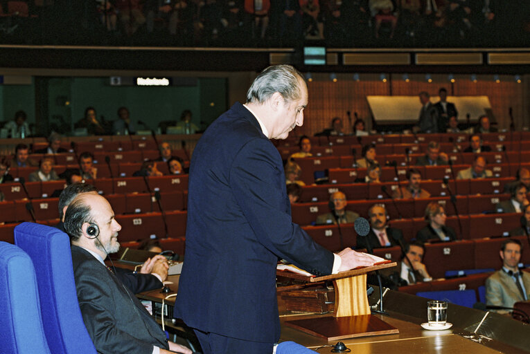 Fotogrāfija 29: The President of Austria makes an official visit to the EP in Strasbourg