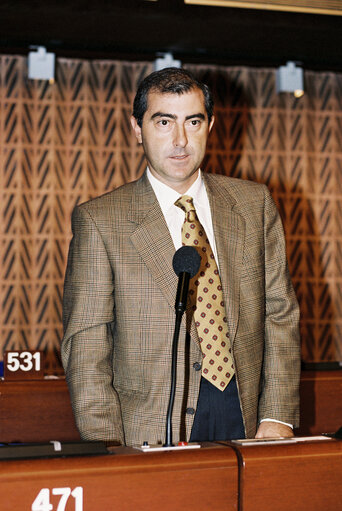 Fotografija 1: MEP  Alfonso NOVO BELENGUER at the European Parliament in Strasbourg